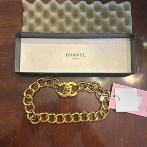 Chanel Turnlock CC Necklace